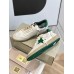 Golden Goose Women's Ball Star Sneakers with Green Star and Heel Tab Golden Goose Women's Ball Star Sneakers with Green Star and Heel Tab
