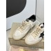 Golden Goose Women's Ball Star Sneakers with Black Star and Heel Tab Golden Goose Women's Ball Star Sneakers with Black Star and Heel Tab