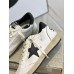 Golden Goose Women's Ball Star Sneakers with Black Star and Heel Tab Golden Goose Women's Ball Star Sneakers with Black Star and Heel Tab