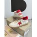 Golden Goose Women's Ball Star Sneakers with Red Star and Heel Tab Golden Goose Women's Ball Star Sneakers with Red Star and Heel Tab