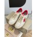 Golden Goose Women's Ball Star Sneakers with Red Star and Heel Tab Golden Goose Women's Ball Star Sneakers with Red Star and Heel Tab
