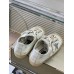 Golden Goose Women's V-Star Sneakers with Glitter Star Golden Goose Women's V-Star Sneakers with Glitter Star