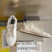 Golden Goose Women's Ball Star Sneakers with Silver Star and Gold Glitter Heel Tab Golden Goose Women's Ball Star Sneakers with Silver Star and Gold Glitter Heel Tab