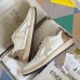 Golden Goose Women's Ball Star Sneakers with Silver Star and Gold Glitter Heel Tab Golden Goose Women's Ball Star Sneakers with Silver Star and Gold Glitter Heel Tab