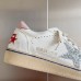Golden Goose Women's Ball Star Sneakers with Silver Glitter Star and Pink Suede Heel Tab Golden Goose Women's Ball Star Sneakers with Silver Glitter Star and Pink Suede Heel Tab