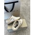Golden Goose Women's White Ball Star Sabots with Shearling Lining