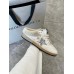 Golden Goose Women's White Ball Star Sabots with Shearling Lining