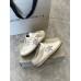 Golden Goose Women's White Ball Star Sabots with Shearling Lining