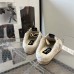 Golden Goose Women's White Ball Star Sabots with Shearling Lining