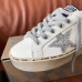 Golden Goose Women's Super-Star Shearling Sneakers with Leopard Laces