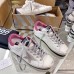 Golden Goose Women's Super-Star Sneakers with Lizard Heel Golden Goose Women's Super-Star Sneakers with Lizard Heel