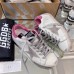 Golden Goose Women's Super-Star Sneakers with Lizard Heel Golden Goose Women's Super-Star Sneakers with Lizard Heel