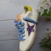Golden Goose Women's Super-Star Sneakers With Fuchsia Glitter Star Golden Goose Women's Super-Star Sneakers With Fuchsia Glitter Star