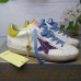 Golden Goose Women's Super-Star Sneakers With Fuchsia Glitter Star Golden Goose Women's Super-Star Sneakers With Fuchsia Glitter Star