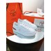 Hermes Men's Get Sneakers in White Calfskin Hermes Men's Get Sneakers in White Calfskin