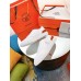 Hermes Men's Get Sneakers in White Calfskin Hermes Men's Get Sneakers in White Calfskin