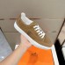 Hermes Men's Get Sneakers in White Calfskin Hermes Men's Get Sneakers in White Calfskin