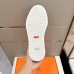 Hermes Men's Get Sneakers in White Calfskin Hermes Men's Get Sneakers in White Calfskin