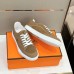 Hermes Men's Get Sneakers in White Calfskin Hermes Men's Get Sneakers in White Calfskin