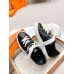 Hermes Men's Day Sneakers in Black Leather Hermes Men's Day Sneakers in Black Leather