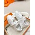Hermes Men's Day Sneakers in White Leather Hermes Men's Day Sneakers in White Leather