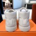 Hermes Men's Daydream High-top Sneakers in White Leather Hermes Men's Daydream High-top Sneakers in White Leather