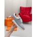 Hermes Men's Depart Sneakers in Grey Gradient Knit Hermes Men's Depart Sneakers in Grey Gradient Knit