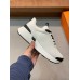 Hermes Heros Sneakers in White Technical Knit