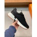 Hermes Heros Sneakers in Black Technical Knit Hermes Heros Sneakers in Black Technical Knit