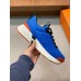 Hermes Heros Sneakers in Blue Technical Knit Hermes Heros Sneakers in Blue Technical Knit