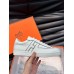 Hermes Boomerang Sneakers In White Epsom Calfskin Hermes Boomerang Sneakers In White Epsom Calfskin
