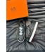 Hermes Boomerang Sneakers In Black Epsom Calfskin Hermes Boomerang Sneakers In Black Epsom Calfskin