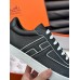 Hermes Boomerang Sneakers In Black Epsom Calfskin Hermes Boomerang Sneakers In Black Epsom Calfskin