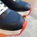 Hermes Men's Impulse Sneakers in Navy Fabric and Leather Hermes Men's Impulse Sneakers in Navy Fabric and Leather