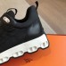 Hermes Men's Impulse Sneakers in Black Fabric and Leather Hermes Men's Impulse Sneakers in Black Fabric and Leather