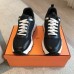 Hermes Men's Impulse Sneakers in Black Fabric and Leather Hermes Men's Impulse Sneakers in Black Fabric and Leather