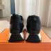 Hermes Men's Impulse Sneakers in Black Fabric and Leather Hermes Men's Impulse Sneakers in Black Fabric and Leather