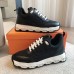 Hermes Men's Impulse Sneakers in Black Fabric and Leather Hermes Men's Impulse Sneakers in Black Fabric and Leather