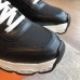 Hermes Men's Impulse Sneakers in Black Fabric and Leather Hermes Men's Impulse Sneakers in Black Fabric and Leather