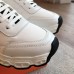 Hermes Men's Impulse Sneakers in White Fabric and Leather Hermes Men's Impulse Sneakers in White Fabric and Leather
