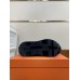 Hermes Men's Drive Sneakers In Black Leather Hermes Men's Drive Sneakers In Black Leather