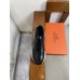 Hermes Men's Drive Sneakers In Black Leather Hermes Men's Drive Sneakers In Black Leather