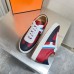 Hermes Boomerang Sneakers In Multicolore Bordeaux Leather Hermes Boomerang Sneakers In Multicolore Bordeaux Leather