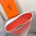 Hermes Boomerang Sneakers In White Epsom Leather Hermes Boomerang Sneakers In White Epsom Leather