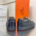 Hermes Boomerang Sneakers In Black Epsom Leather Hermes Boomerang Sneakers In Black Epsom Leather