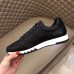 Hermes Men's Trail Sneakers In Black Calfskin Leather Hermes Men's Trail Sneakers In Black Calfskin Leather
