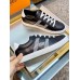 Hermes Men's Avantage Sneakers In Black Calfskin