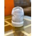 Hermes Men's Avantage Sneakers In White Calfskin