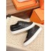 Hermes Women's Deep Sneakers in Black Leather Hermes Women's Deep Sneakers in Black Leather
