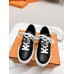 Hermes Women's Day Sneakers in Black Leather Hermes Women's Day Sneakers in Black Leather